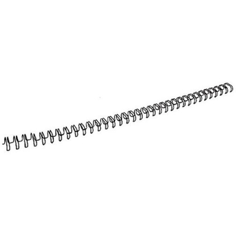 FELLOWES Argolas de Encadernação, 8 mm, Metal, Preto, Pack 100 Unidades