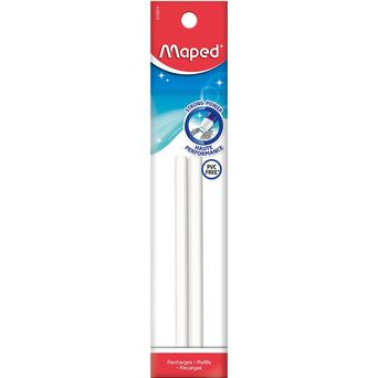 Maped Recarga Borracha Gom-Pen para Suporte de Borracha em Caneta, Branca