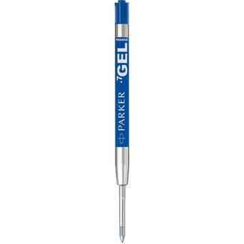 PARKER Recarga Média, Tinta de Gel, Azul