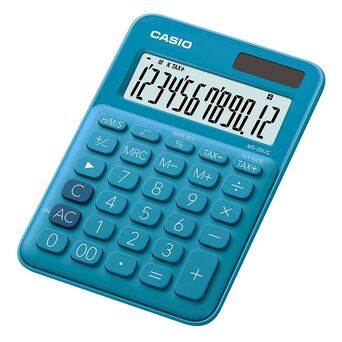 CASIO Calculadora de Secretária MS-20UC-BU, Azul