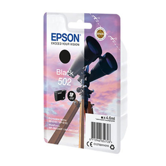 Epson Tinteiro Original 502, Preto, C13T02V14020