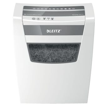 LEITZ Destruidora de Corte Cruzado Leitz IQ Home Office P4, 10 Folhas, Cesto de 23 L, Destrói: Papel, Agrafos, Clipes de Papel