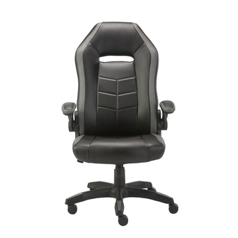 Staples Cadeira de Gaming Skyline, Tecido Sintético, Preto e Cinzento