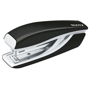 LEITZ Agrafador WOW, Agrafos Nº. 10, Capacidade para 10 Folhas, Preto