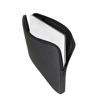 RIVACASE Bolsa Sleeve para Portátil Antishock 5124, 13-14”, Poliéster, Cinzento