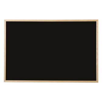 BI-OFFICE Quadro de Ardósia Budget, 600 x 450 mm, Moldura em Pinho