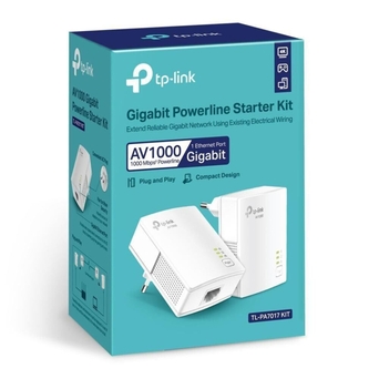 TP-LINK Powerline PA7017 AV1000 Gigabit, Branco