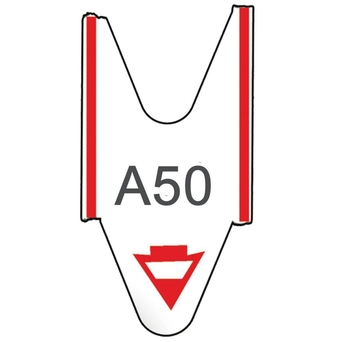 Rolo de Senhas de Vez, Vermelho, 10.000 Senhas