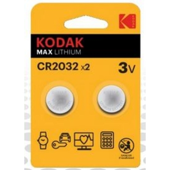KODAK Pilha Ultra CR2032, 2 Unidades