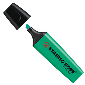 STABILO Marcador Fluorescente, Ponta Biselada, Traço 2,5 - 5 mm, Turquesa 70/51