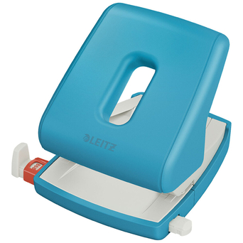 LEITZ Furador Cosy, Capacidade de Furação de 30 Folhas, 2 Furos, Amarelo Quente