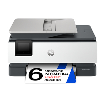 HP Impressora Multifunções Jato de Tinta OfficeJet Pro 8122e, A4, Wi-Fi, Elegível para HP Instant Ink