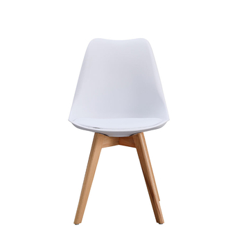 CSD Cadeira de Visitante Mike, 48 x 90 x 52 cm, Tecido Sintético (PU), Branco