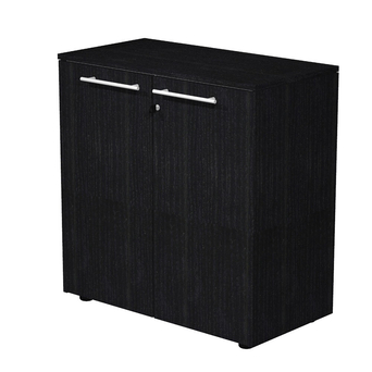Armário Picasso, Melamina Dupla, 83 x 81,4 x 43 cm, Preto