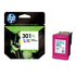 HP Tinteiro Original 301XL de Alto Rendimento, Cor, Embalagem Individual, CH564EE