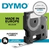 DYMO Cassete de etiquetas D1 padrão S0720530, preto sobre branco, 12 mm x 7 m