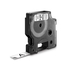 DYMO Cassete de etiquetas D1 padrão S0720530, preto sobre branco, 12 mm x 7 m