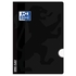 Oxford Caderno Agrafado OpenFlex, A5, 48 Folhas, Pautado, Polipropileno, Preto