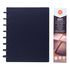 M by Staples ARC Caderno Inteligente, A5, 60 Folhas, Pautado, 100 g/m², Capa em Polipropileno, Preto