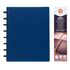 M by Staples ARC Caderno Inteligente, A5, 60 Folhas, Pautado, 100 g/m², Capa em Polipropileno, Azul