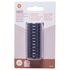 M by Staples Discos de Expansão para ARC Caderno Inteligente, 25 mm, Plástico, Preto, Pack 12 Unidades
