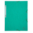 EXACOMPTA Pasta A4 de 3 abas com elásticos Nature Future® para 250 folhas, 240 x 320 mm, Cartão, Verde