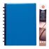 M by Staples ARC Caderno Inteligente, A4, 60 Folhas, Pautado, Capa de Pele, Azul