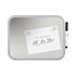 BI-OFFICE Quadro de Limpeza Fácil a Seco, Superfície Magnética, Moldura Cinzenta, 279 x 216 mm