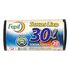 FAPIL Saco para o Lixo, 500 x 650 mm, 30 litros, Preto, Pack 20 Unidades