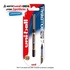 uni-ball Esferográfica Eye UB-150, Ponta 1 mm, Corpo Preto, Tinta Azul