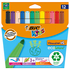 BIC Canetas de Feltro Ecolutions® VisaColor™ XL, 12 Cores Sortidas