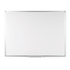 Staples Quadro Branco de Limpeza a Seco, Aço Lacado, Superfície Magnética, Moldura de Alumínio, 100 x 150 cm