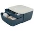 LEITZ Arquivador 2 Gavetas Cosy, Poliestireno, 251 x 143 x 275 mm, Cinzento Veludo