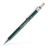 FABER-CASTELL Lapiseira TK-FINE 9719, Minas HB de 1 mm, Corpo Verde