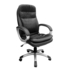MT Cadeira de Escritório Executiva King, Tecido Sintético (PU), Preto