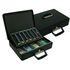Q CONNECT Cofre com Bandeja para Moedas e Notas, Aço, 37 x 11 x 29 cm, Preto