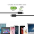 EWENT Cabo 2.0 USB-C Macho/USB-C Macho, 1,8 m, Preto