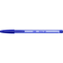 BIC Esferográfica Cristal Soft, Ponta média de 1,20 mm, Corpo Transparente, Tinta Azul