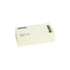 Staples Blocos de Notas Autocolantes, 51 x 38 mm, 70 g/m², Amarelo Pastel. Embalagem 12 Blocos