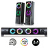 ADVANCE Coluna para PC SoundPhonic 2.0, 6W, RGB Arco-Íris