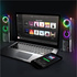 ADVANCE Coluna para PC SoundPhonic 2.0, 6W, RGB Arco-Íris