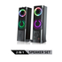 ADVANCE Coluna para PC SoundPhonic 2.0, 6W, RGB Arco-Íris