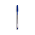 MAB Esferográfica Stick, Ponta de 0,7 mm, Corpo Transparente, com Clipe, Tinta Azul