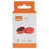 NOBO Íman Redondo para Superfície Magnética, 38 mm, Vermelho, Pack de 10