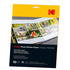 KODAK Papel Fotográfico Autoadesivo Sticker, A4, 120 g/m², Branco, Pack 10 Folhas