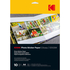 KODAK Papel Fotográfico Autoadesivo Sticker, A4, 120 g/m², Branco, Pack 10 Folhas