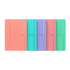 Oxford Caderno Signature, A5, Capa Dura, 80 Folhas, Pautado, Cores Pastel Sortidas