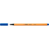 STABILO Caneta Fineliner Point 88, Ponta Fina de 0,4 mm, Corpo Laranja, Tinta Azul