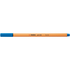 STABILO Caneta Fineliner Point 88, Ponta Fina de 0,4 mm, Corpo Laranja, Tinta Azul