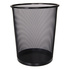 SIMPLY Cesto para Papel Redondo, Mesh, Preto